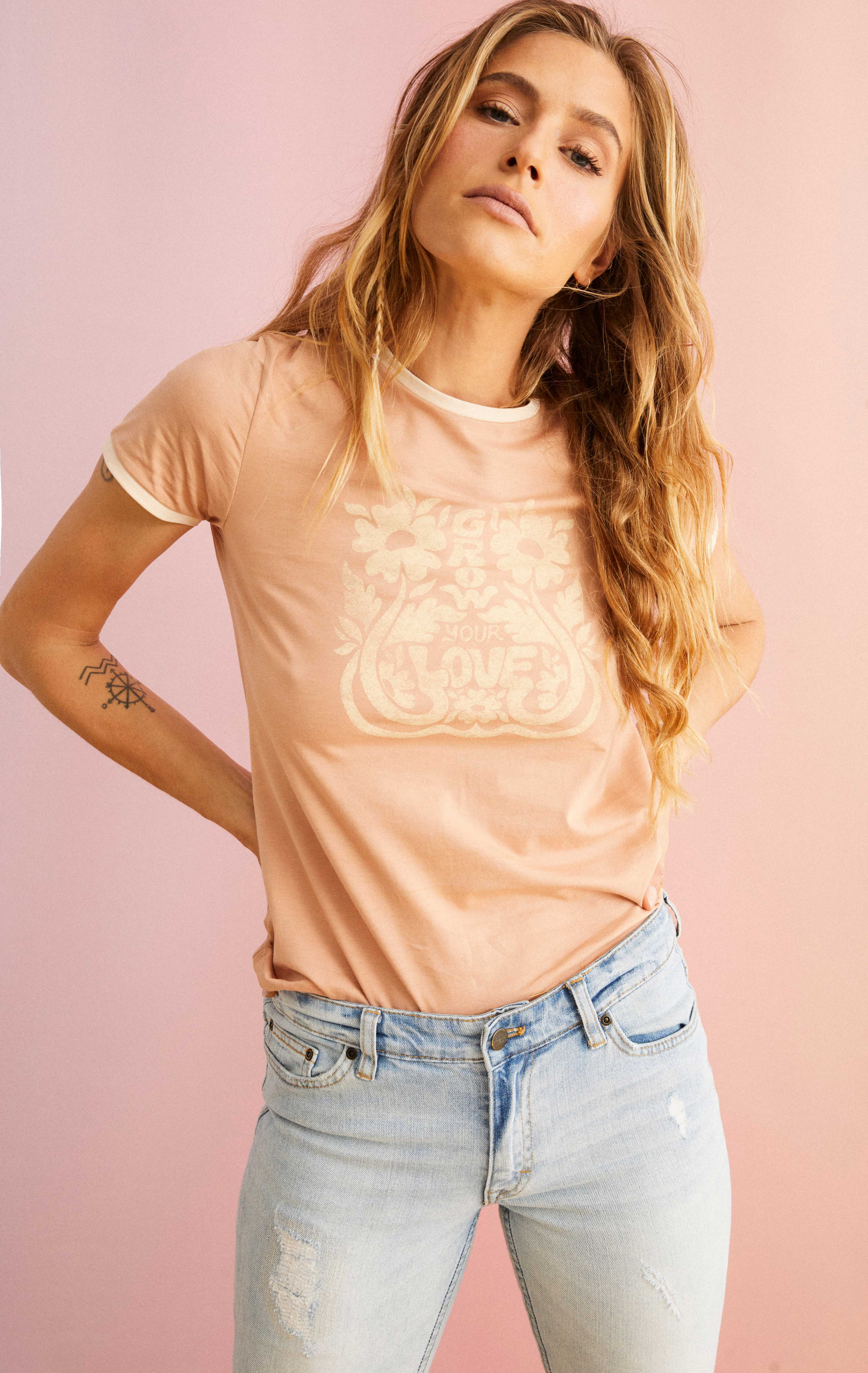 T-shirt Orphée Rose
