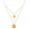 collier ombre gold