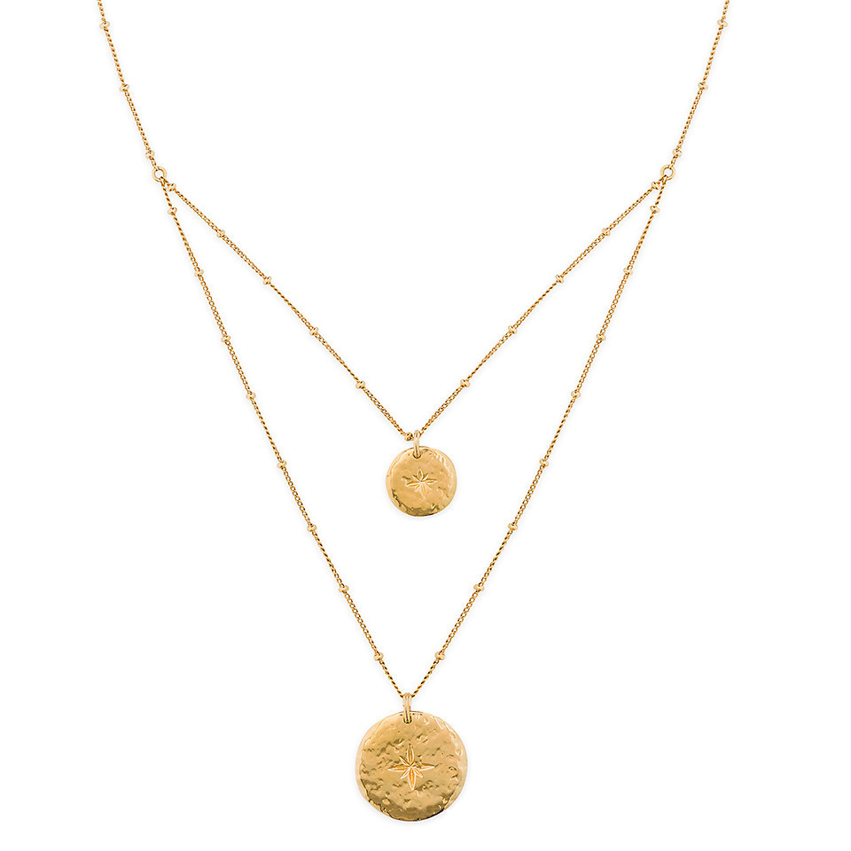 collier ombre gold
